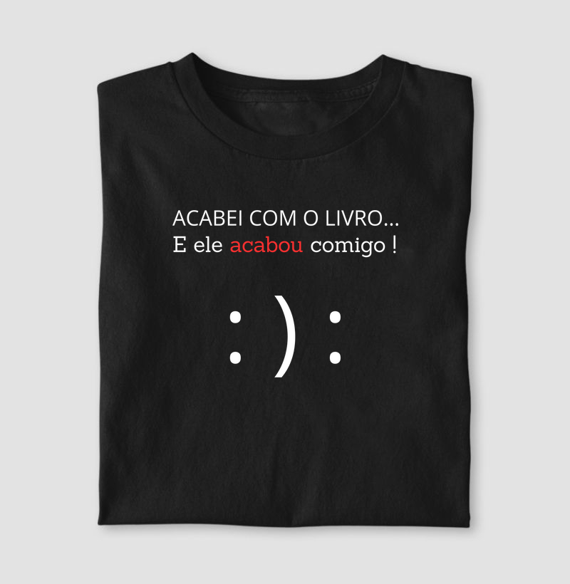 ACABEI COM O LIVRO 