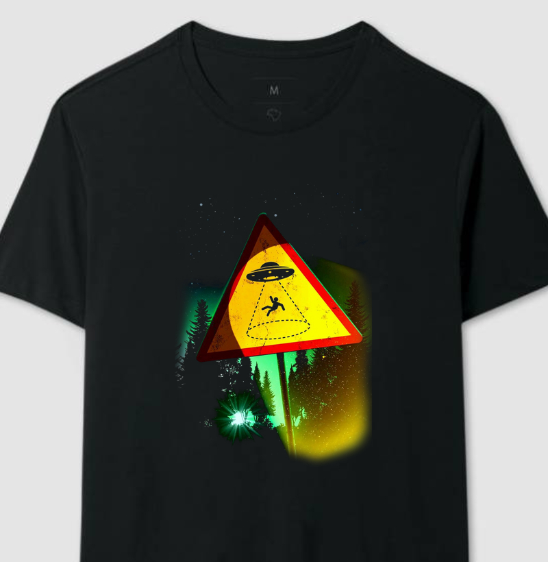 Camiseta - Risco de Abdução