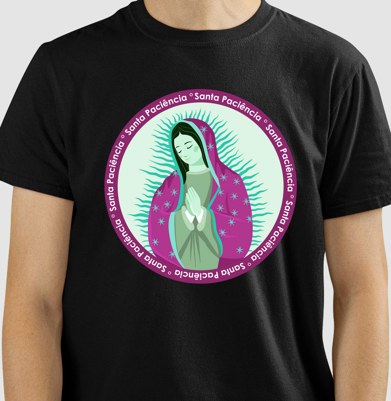 Camiseta Santa Paciência