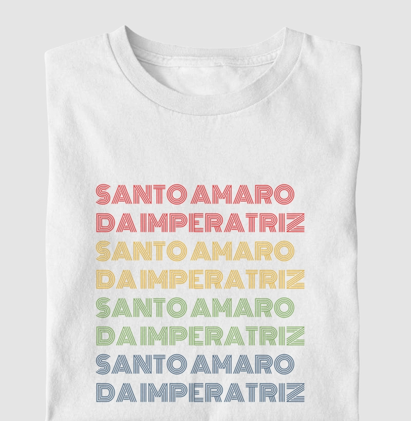 Santo Amaro da Imperatriz Letreiro Retrô