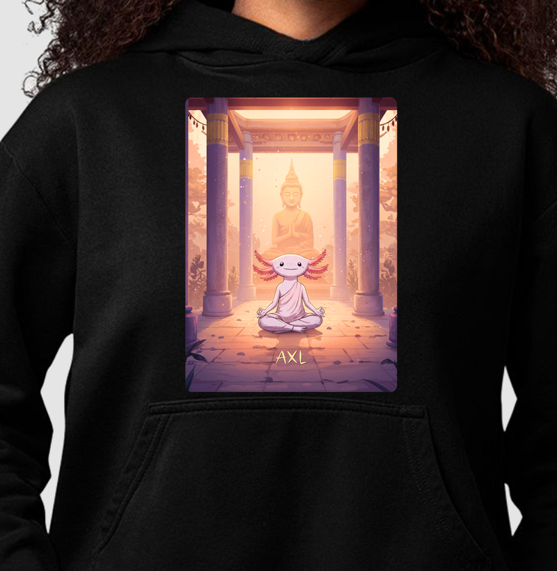 Hoodie Moletom - AXL, Meditando (01)