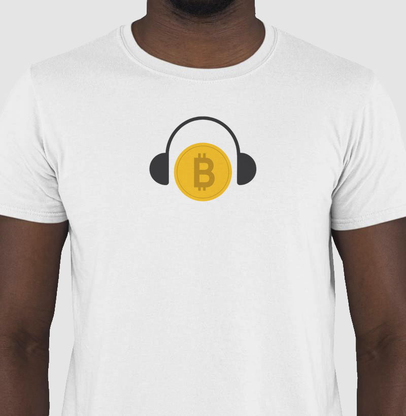 Fone Bitcoin - camiseta masculina