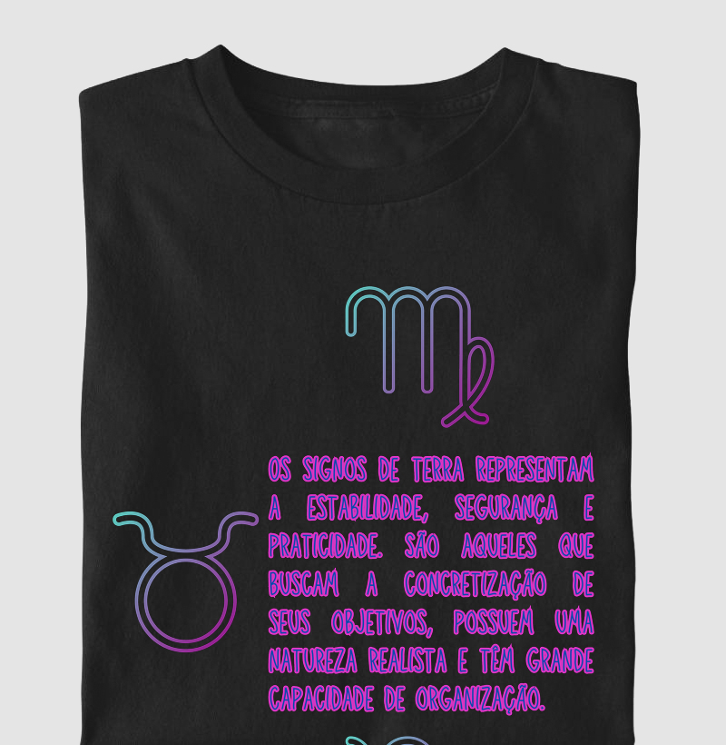 Signos de Terra - Touro, Virgem e Capricórnio