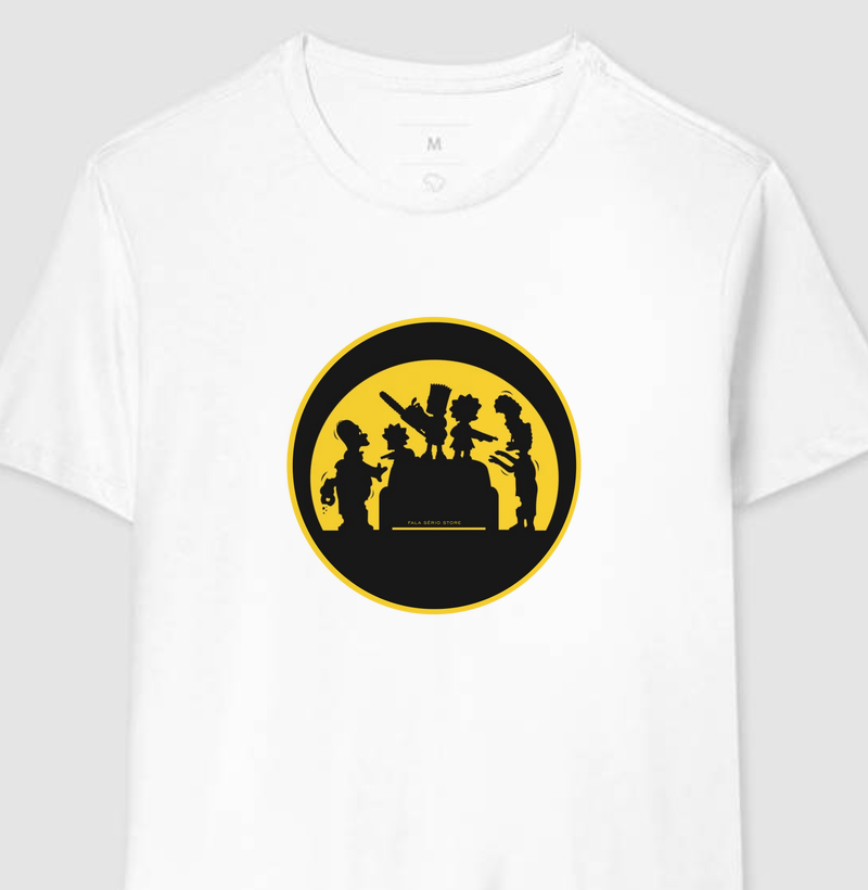 Camiseta Família Simpsons - Fala Sério Store