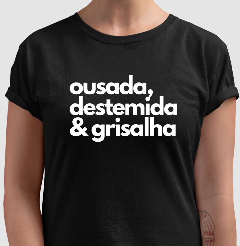 Camiseta Grisalha