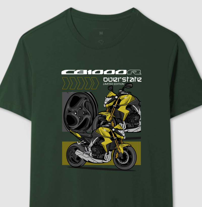 CB1000R - Verde | Edição Limitada | Camiseta Overstate