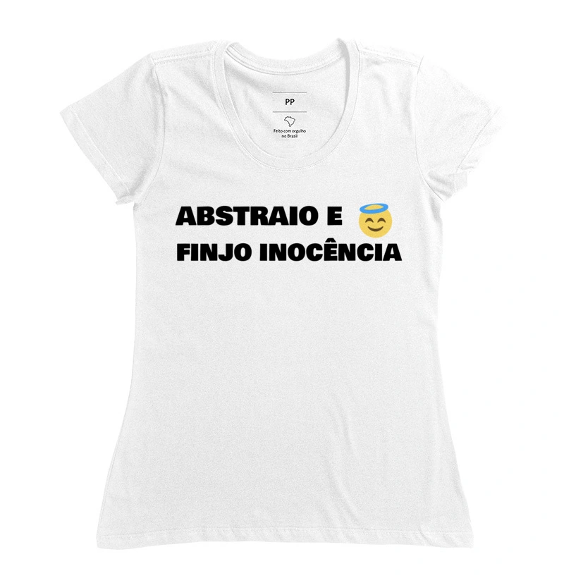Abstraio e finjo inocência