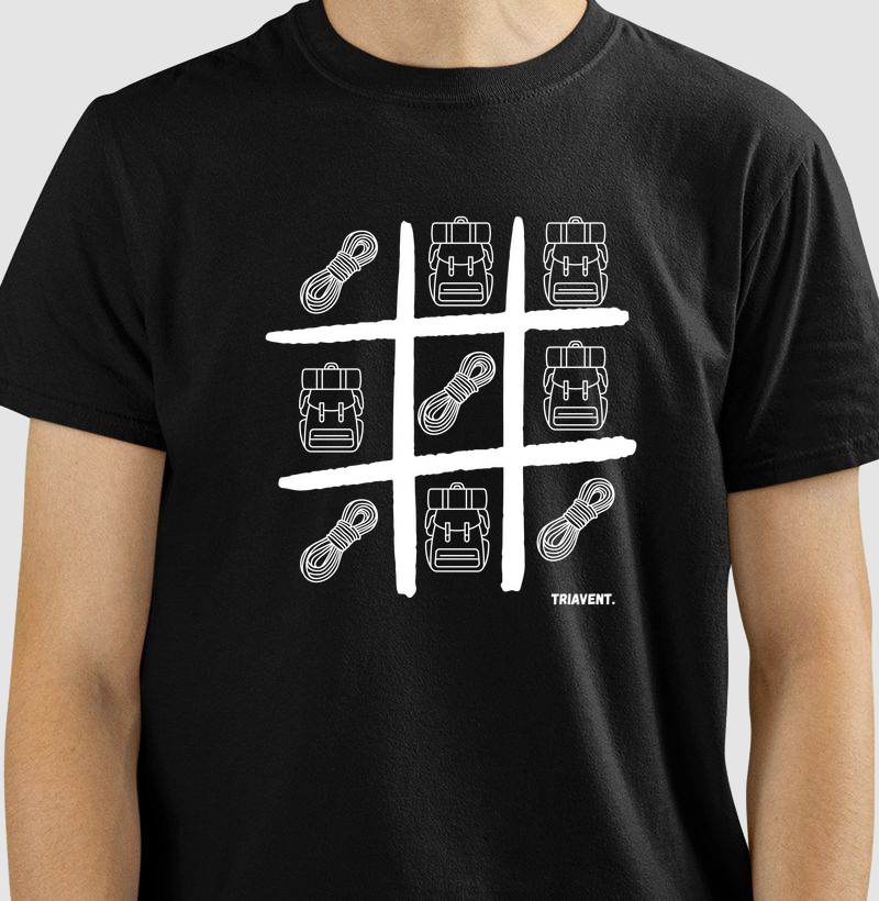 Camiseta Jogo da Velha.