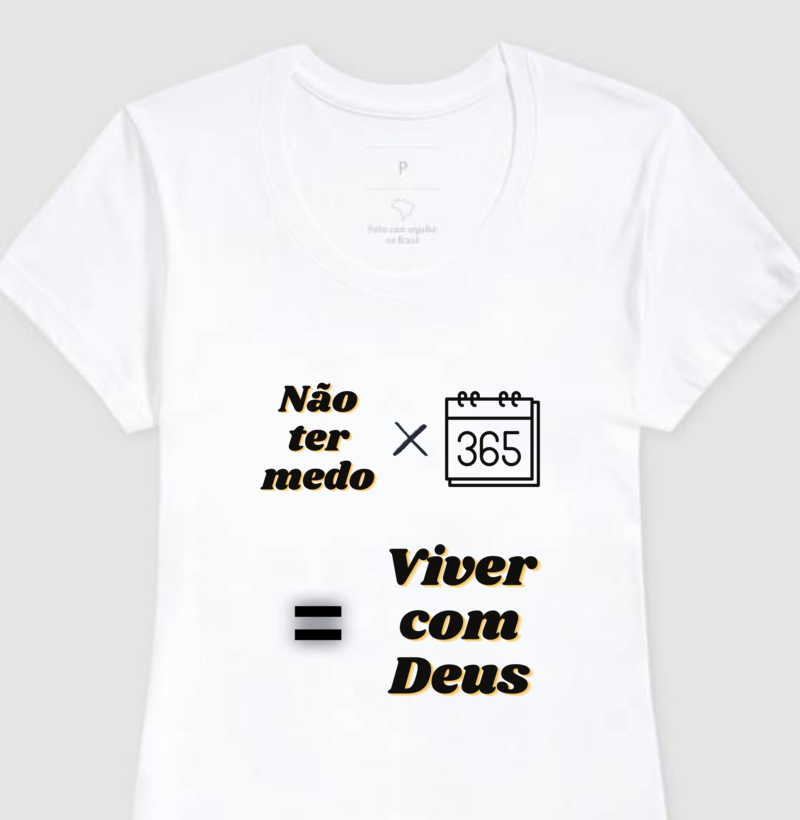 O comando "Não tenha medo" ou variações aparece na Bíblia 365 vezes.