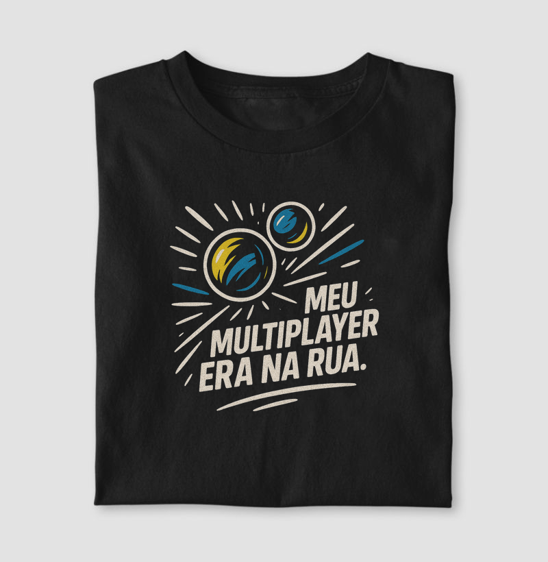 Camiseta Meu Multiplayer