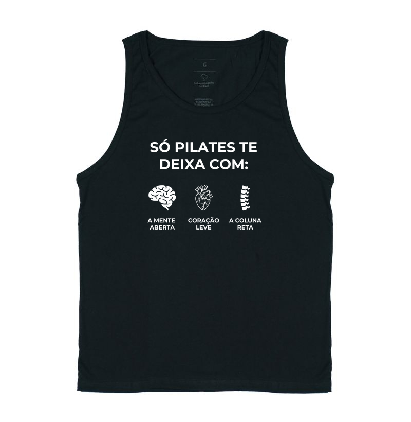 Só o Pilates te deixa com...