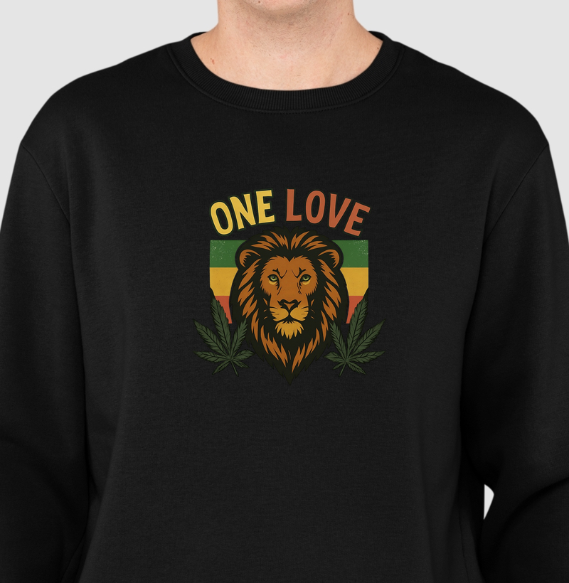 Suéter Moletom BR00110 One Love