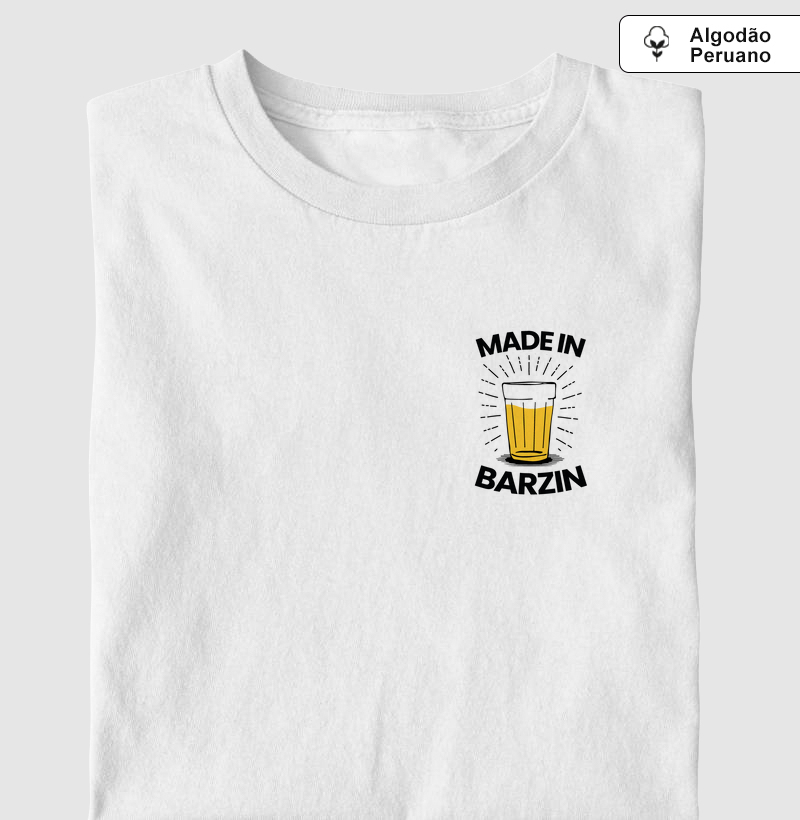 Algodão Peruano - Made In Barzin