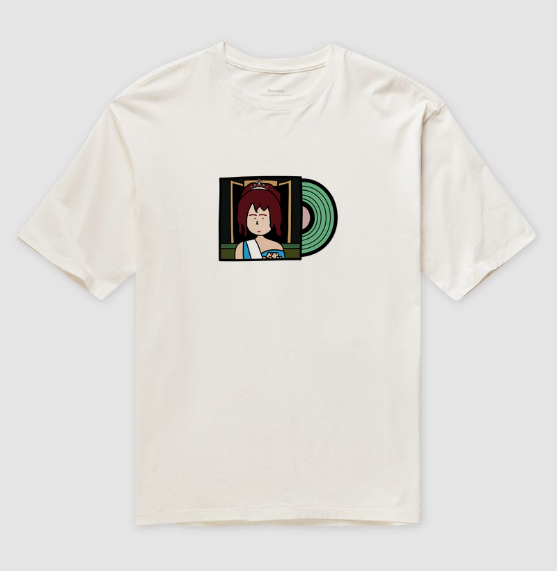 Camiseta Oversized Inspiração Chappell Roan
