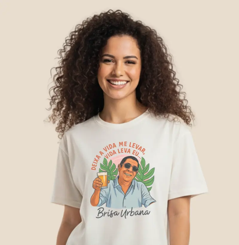 Camiseta Deixa a Vida Levar