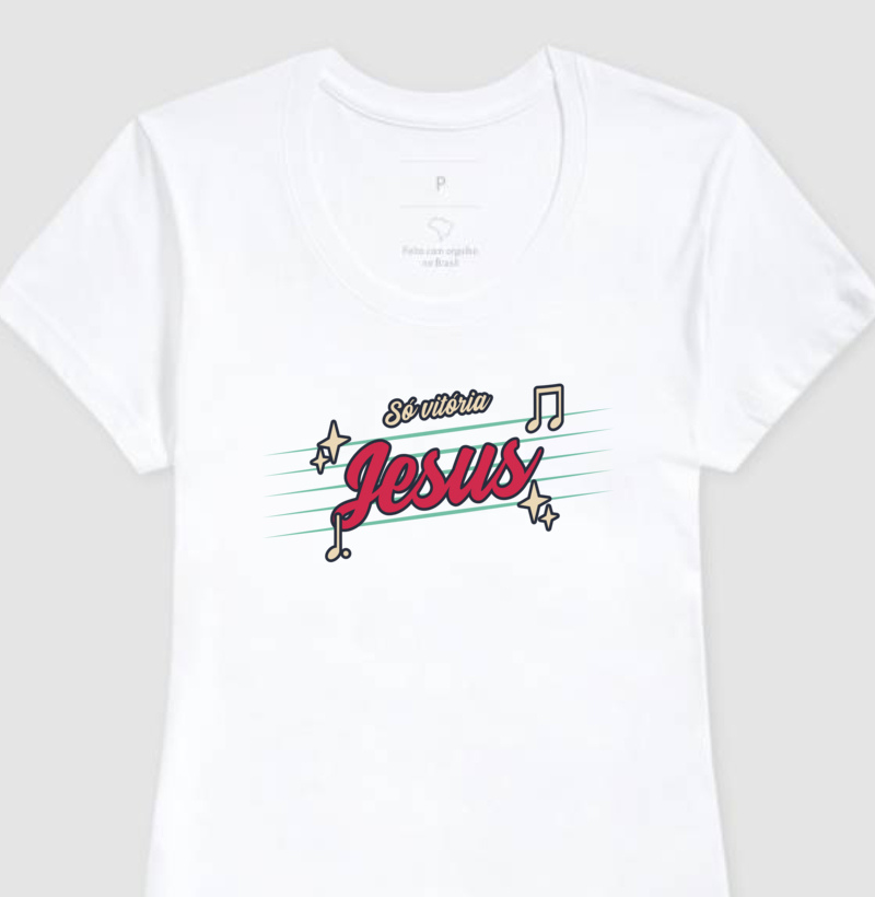 Camiseta Vitória & Jesus