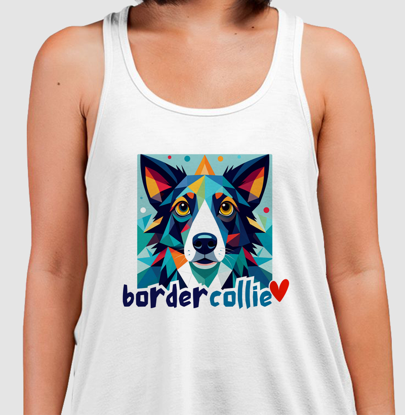Geometric Border Collie