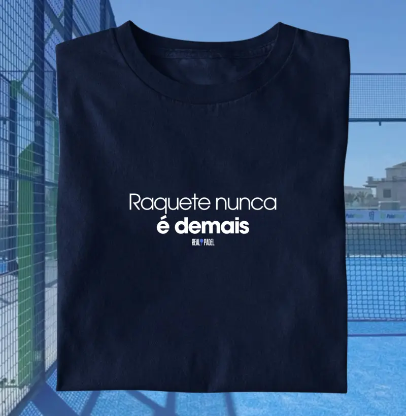 Raquete nunca é demais