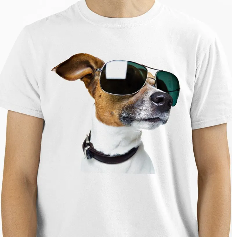 Camiseta Premium - Cão de Óculos