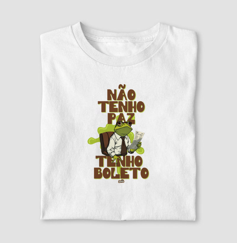 Não Tenho Paz ... Tenho Boleto