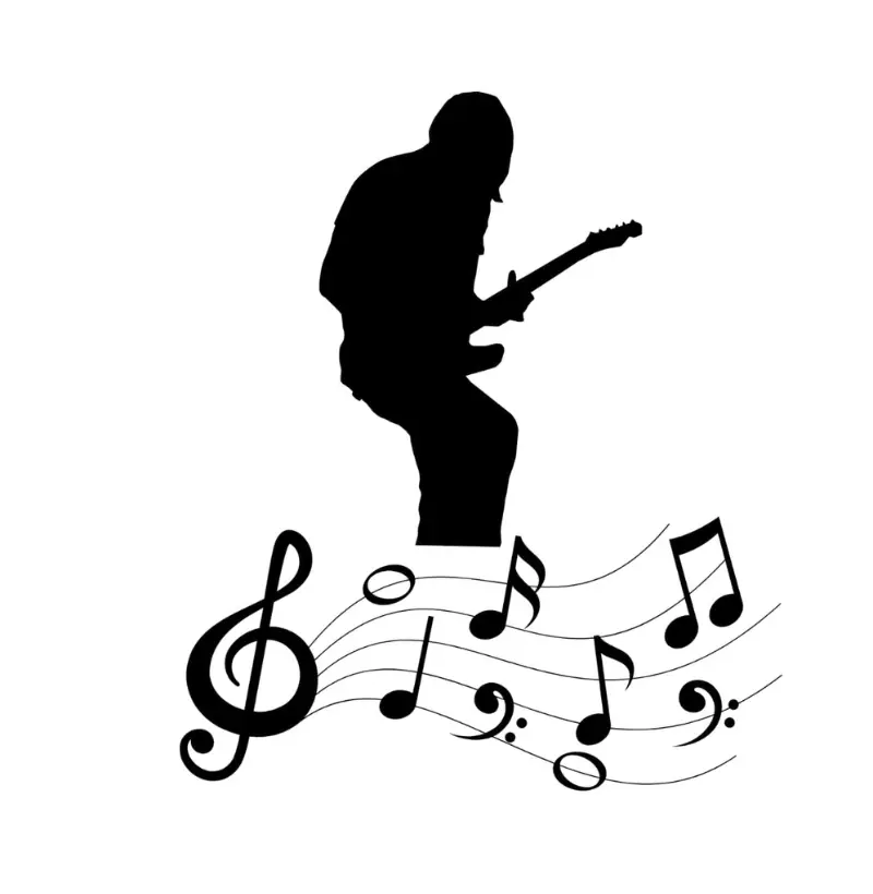 Camiseta guitarrista