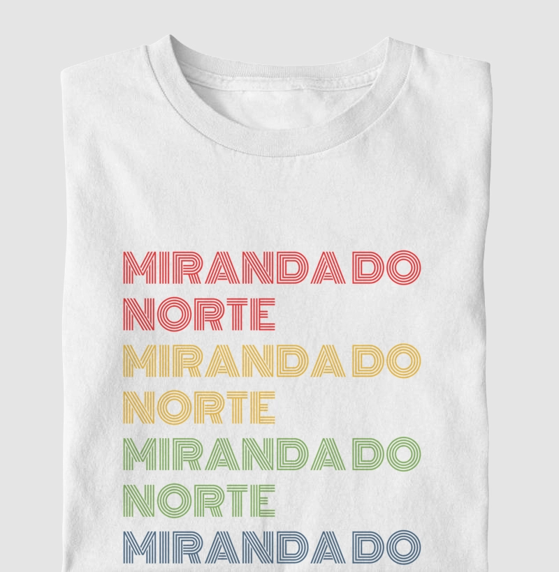 Miranda do Norte Letreiro Retrô