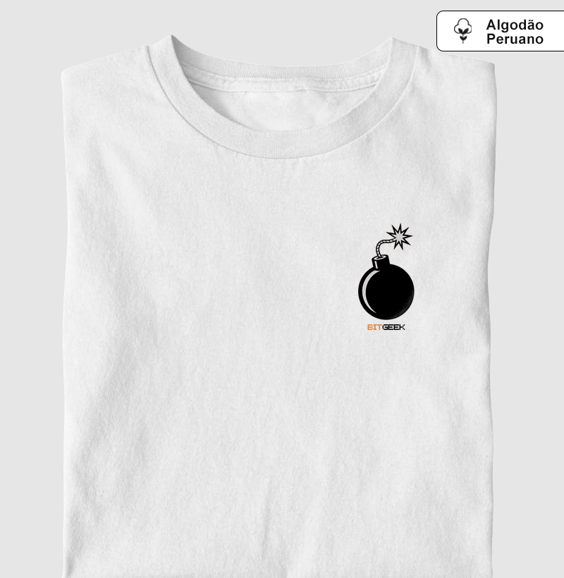 Camiseta Algodão Peruano Bomba!