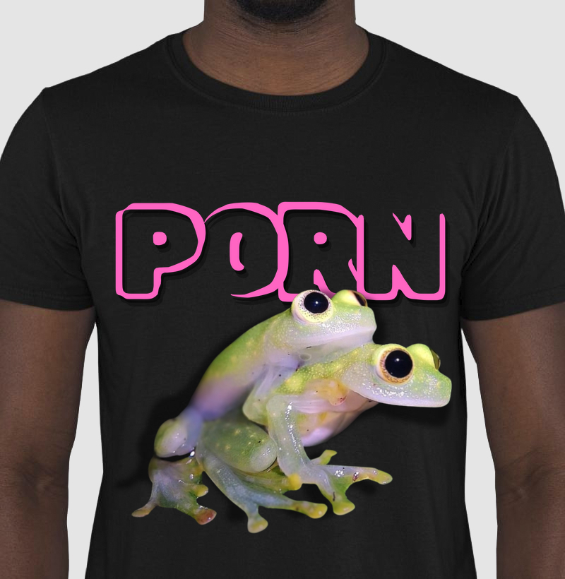 Camiseta Porn Parereca de Vidro | Fantástico Mundo da Biologia