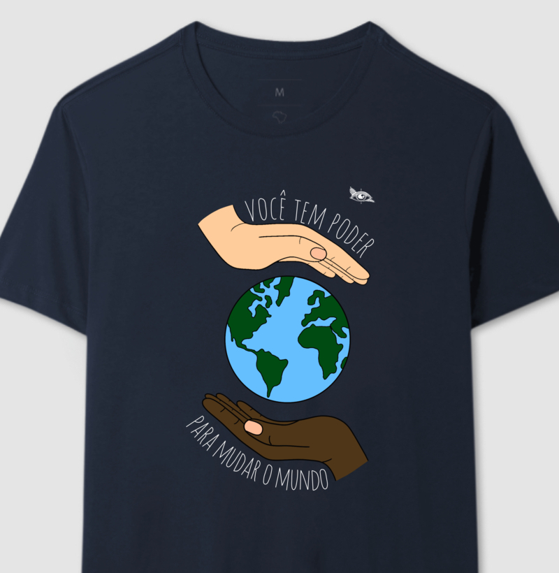 Camiseta Mudar o Mundo