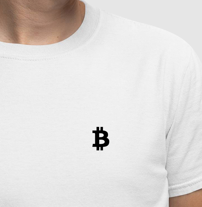 Bitcoin Ícone Minimalista 2