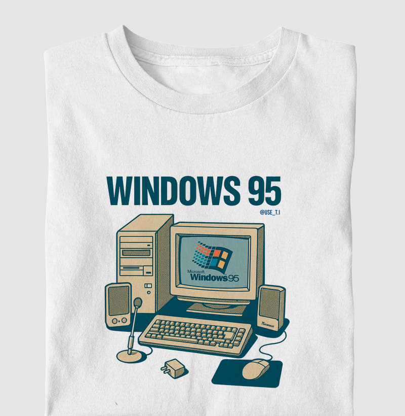 "Windows 95 III" T.I Logo