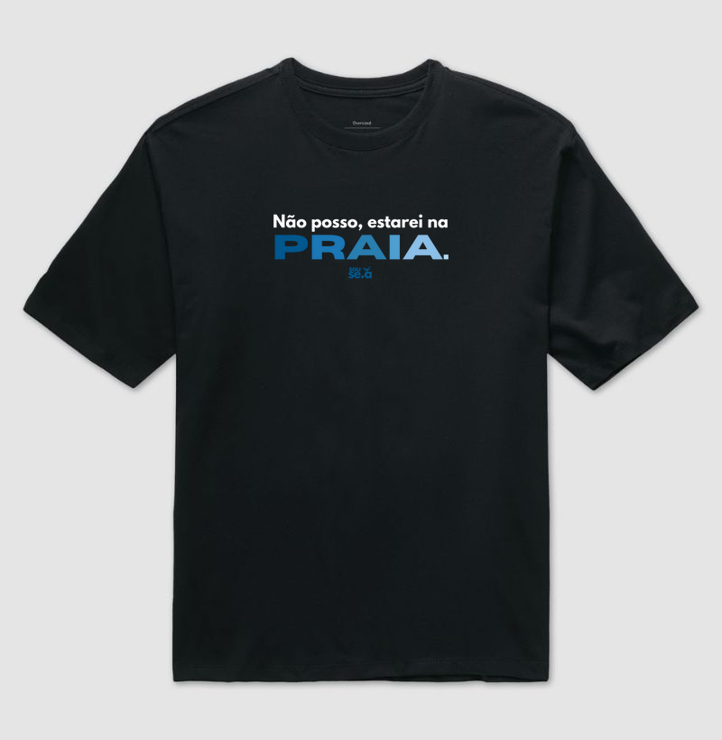 Não posso estarei na praia
