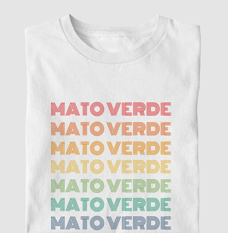 Mato Verde Letreiro Retrô