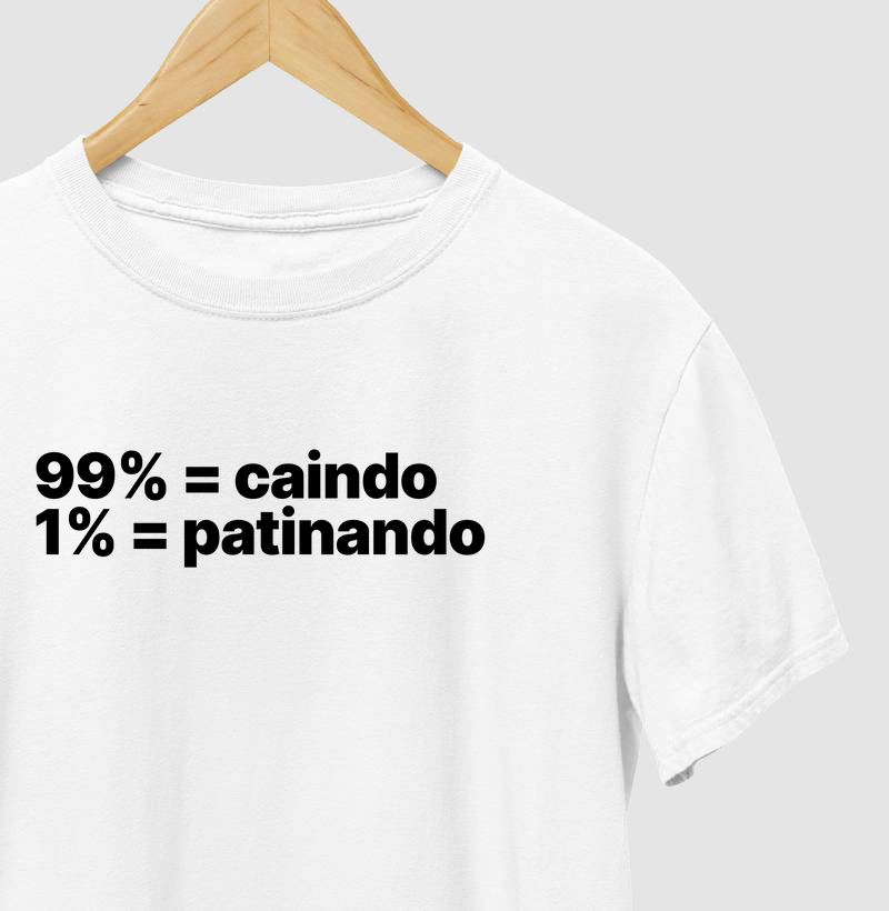 99% do tempo caindo