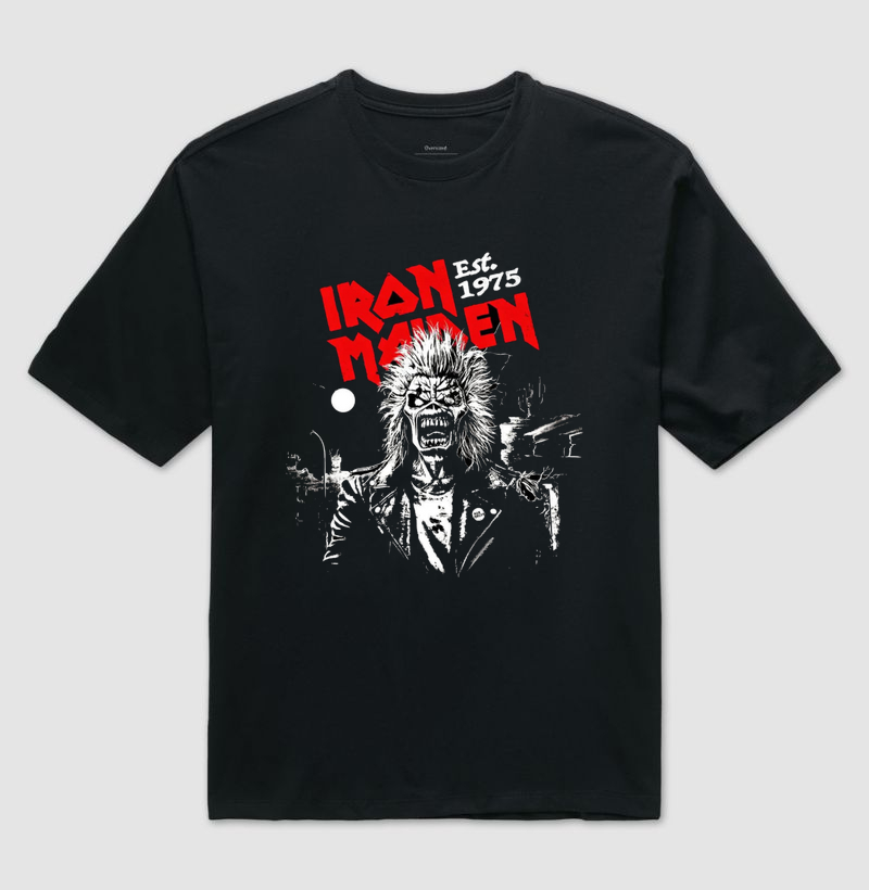 Iron Maiden - Eddie B&W