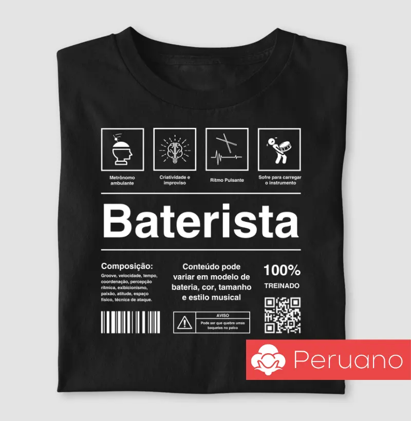 Rótulo Baterista