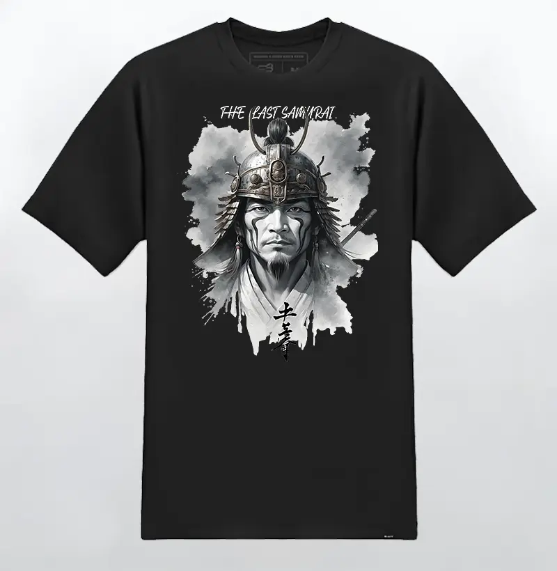 Camiseta The Last Samurai - PRETA 