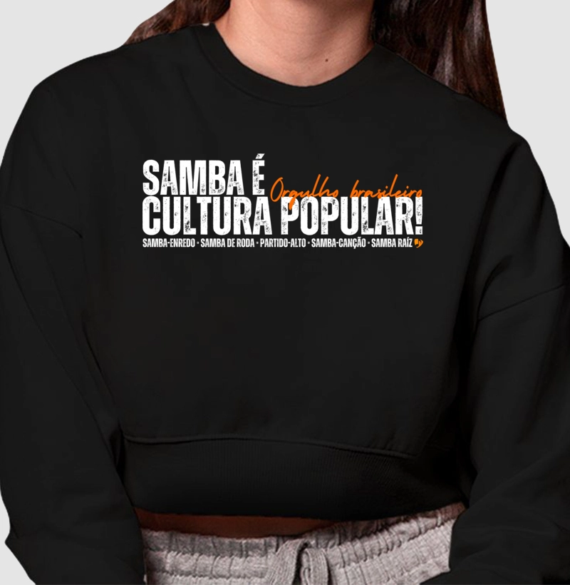 Samba é cultura popular