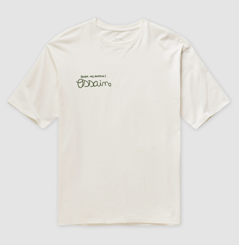 Quem me protege é Ossain - Camisa Orixá Ossain