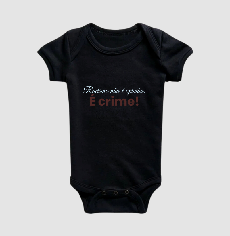 Camiseta Original Racismo é Crime