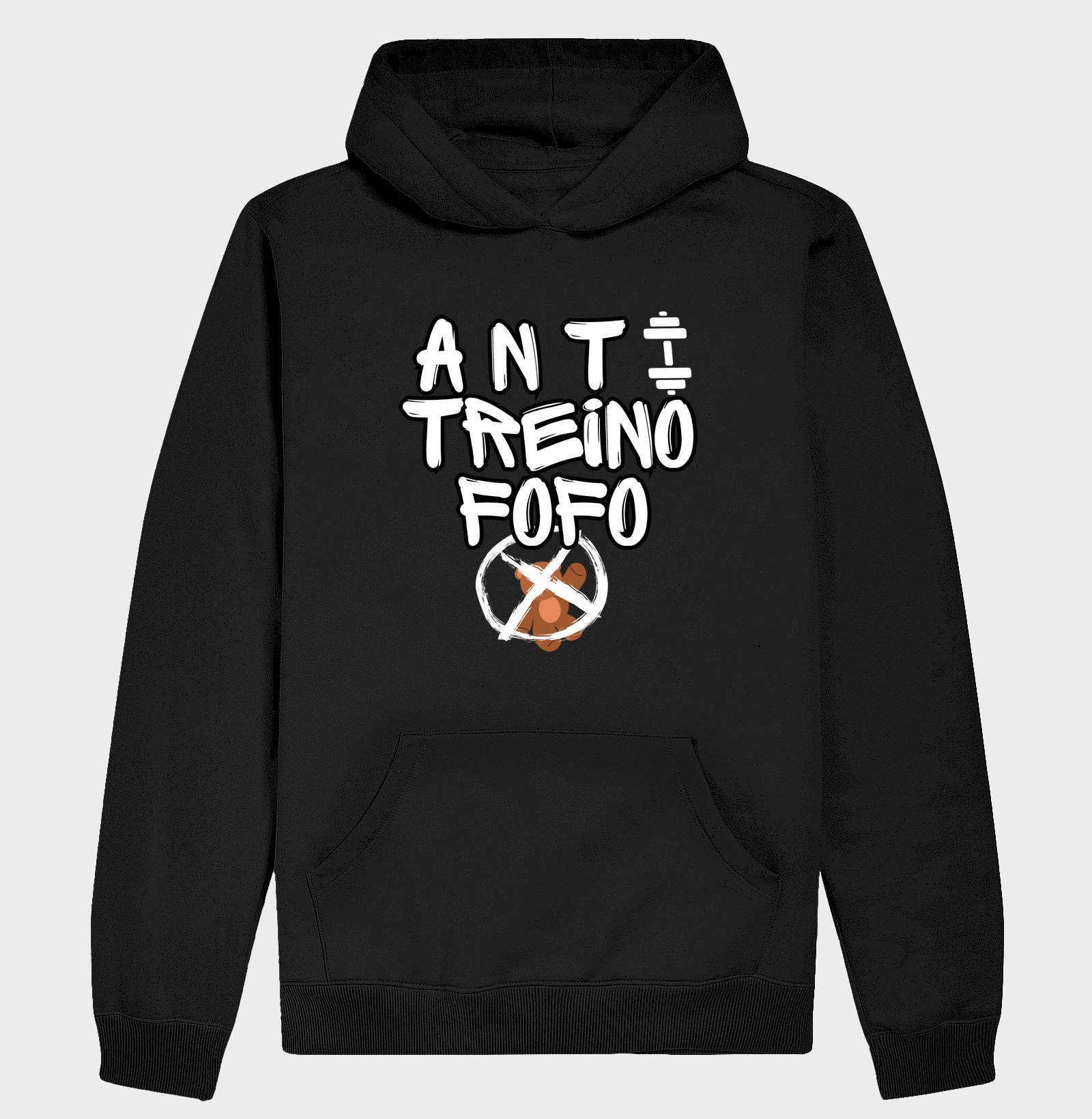 Anti Treino Fofo - white