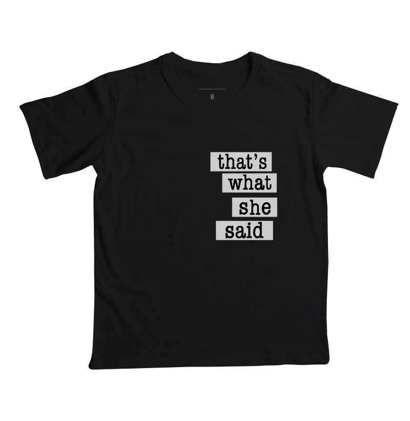 A042 - "That's what she said"