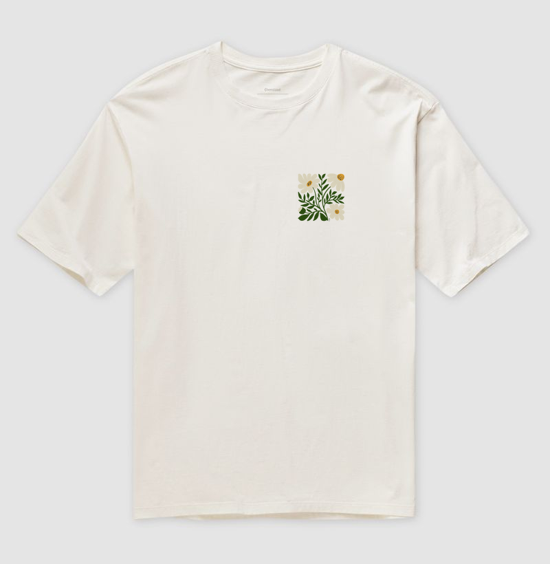 Margarida estilizada - bolso