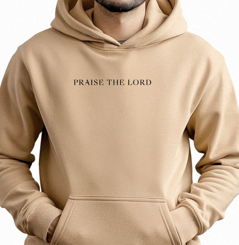 Moletom c/ capuz unisex - Praise The Lord - pequeno