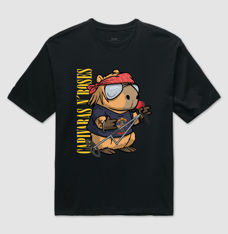 Camiseta Capivaras N Roses