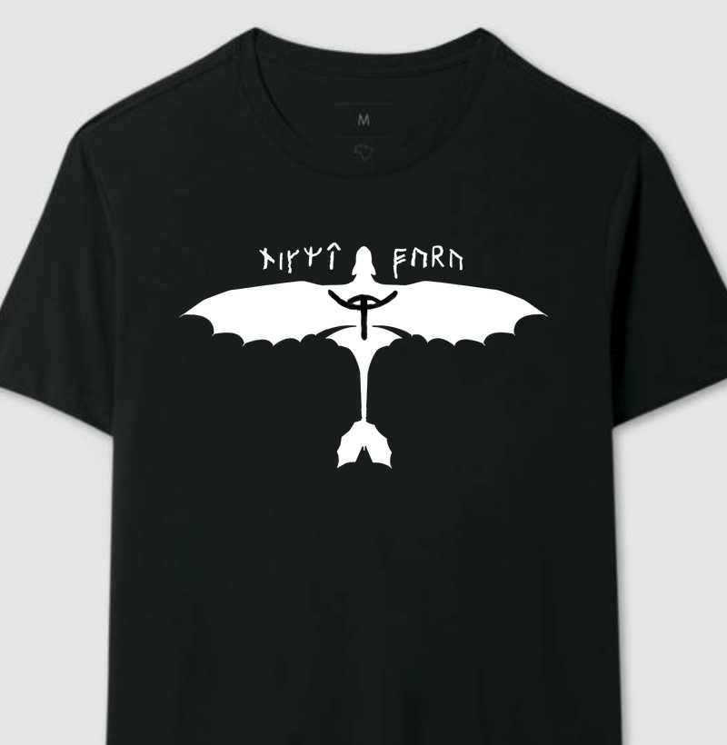Camiseta Símbolo Banguela NIGHT FURY