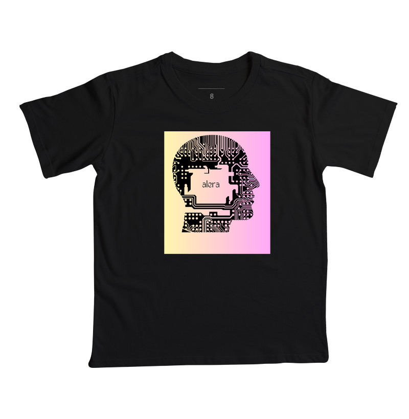 camiseta futurista