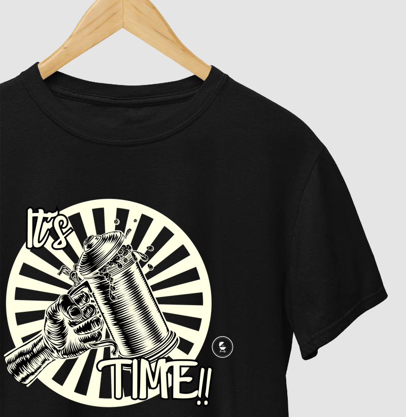 It's Time - Camiseta Brasa