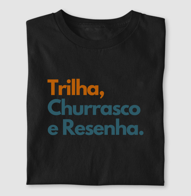 Trilha, churrasco e resenha