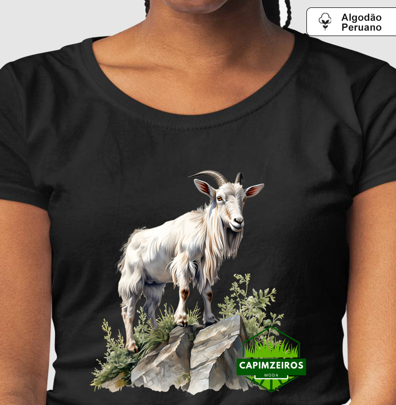 Camiseta Unissex Algodão Peruano Capimzeiros - Cabras & Cabritos 8